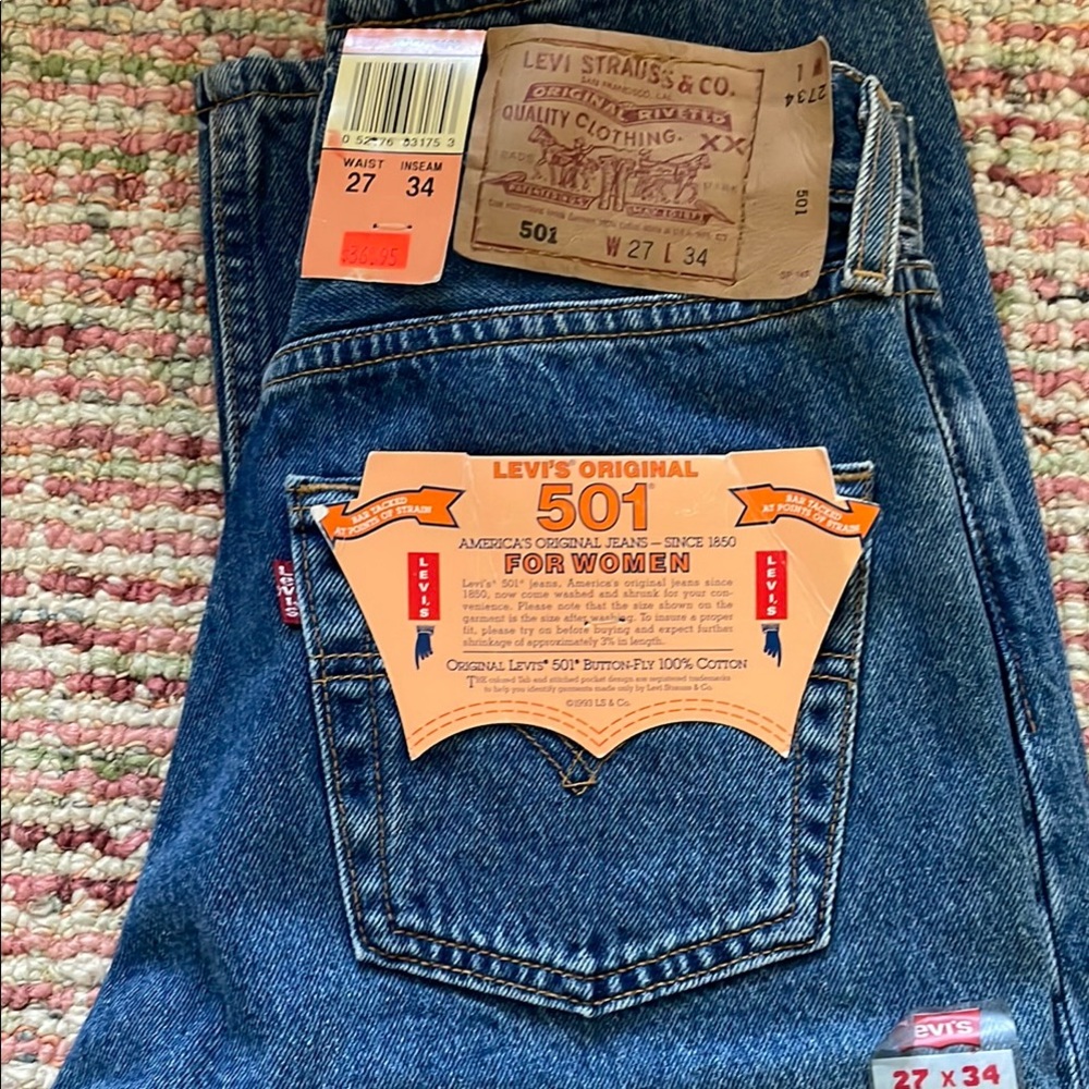 *NWT* Levis Deadstock 501 Jeans 1999